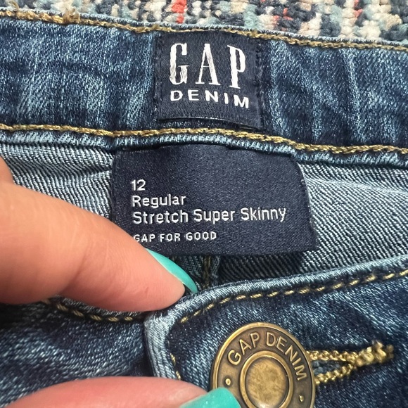 Gap Girls Denim super stretch skinny jeans - Picture 4 of 7